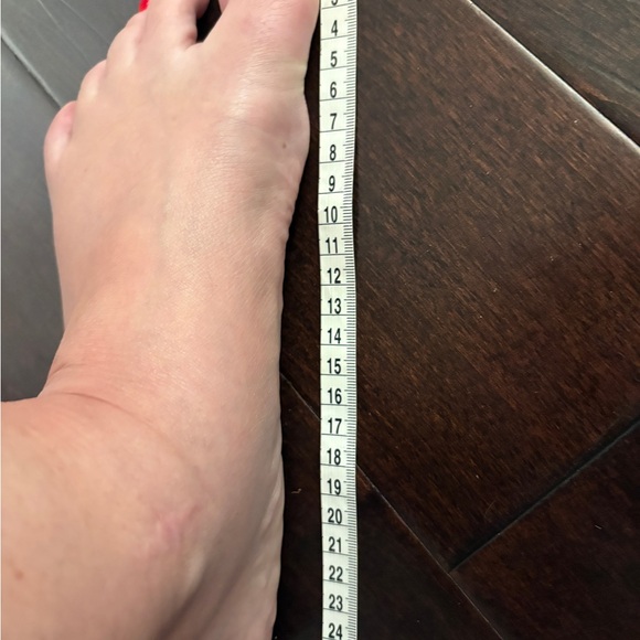 High heeled open toe wedges - Picture 11 of 12